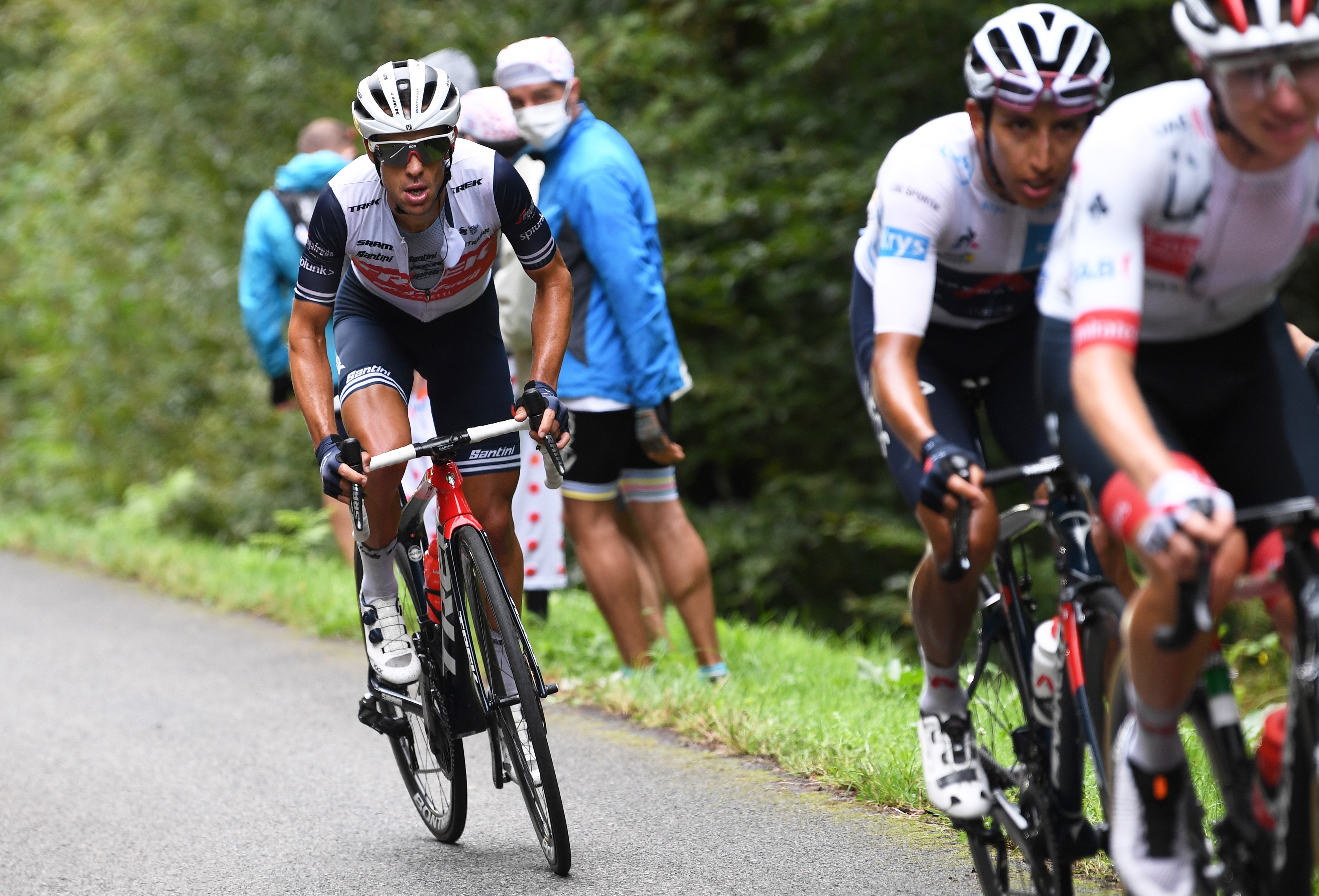 Richie Porte (links) wird Trek-Segafredo verlassen