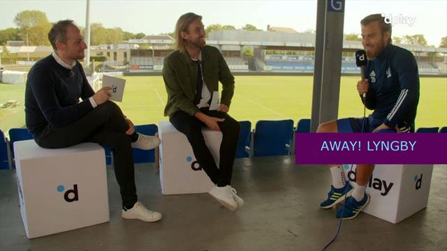 Superligahjørnet AWAY! Med Gytkjær, Enghardt, Hamalainen og Nielsen Superligahjørnet AWAY! Med Gytkjær, Enghardt, Hamalainen og Nielsen