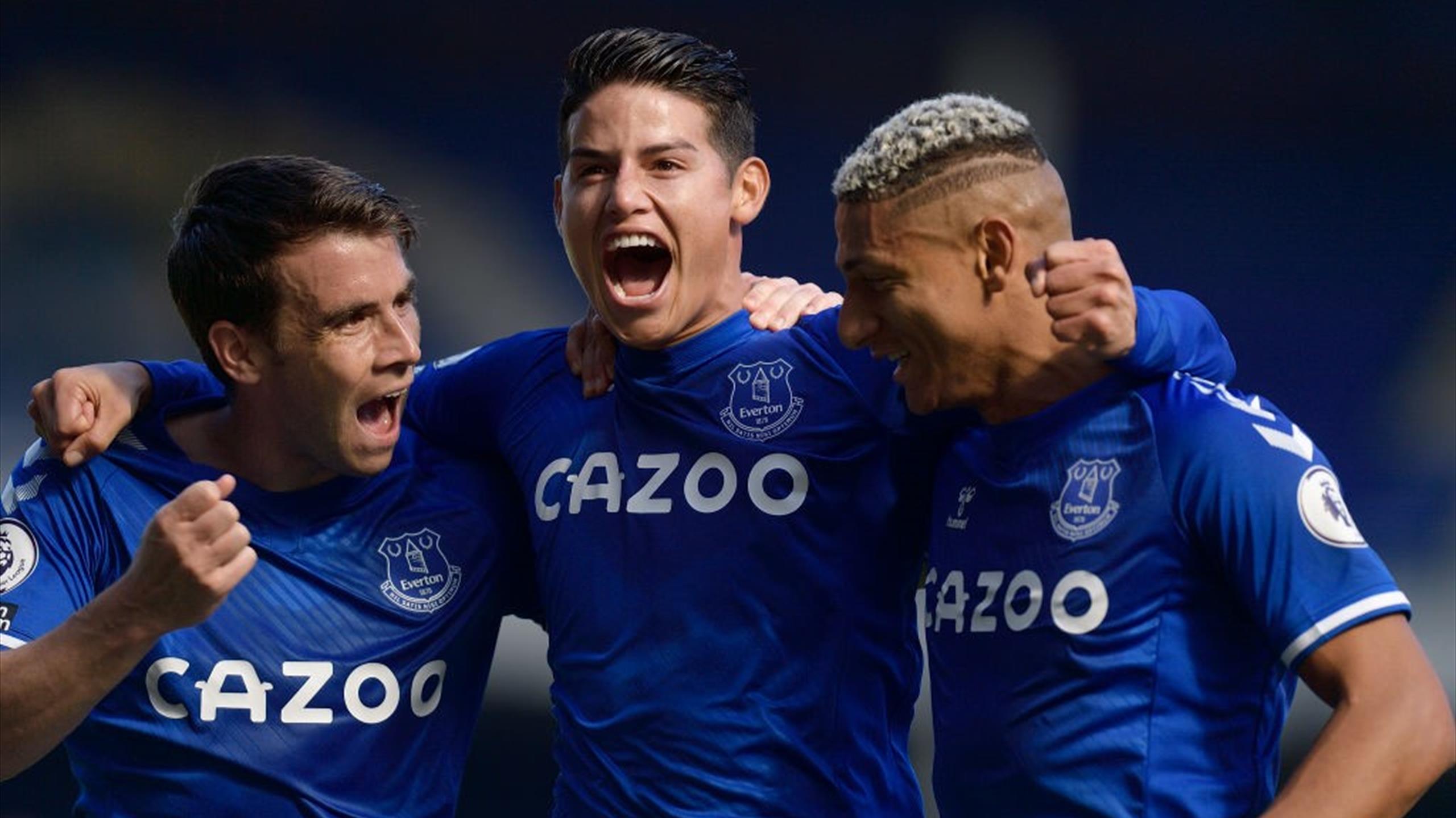 Darum Baut Everton Gegen Liverpool Auf James Rodriguez Eurosport