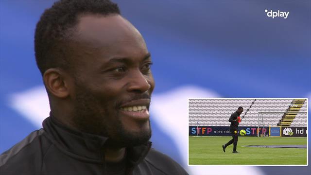 Eksklusivt: Se det første interview med Michael Essien Eksklusivt: Se det første interview med Michael Essien