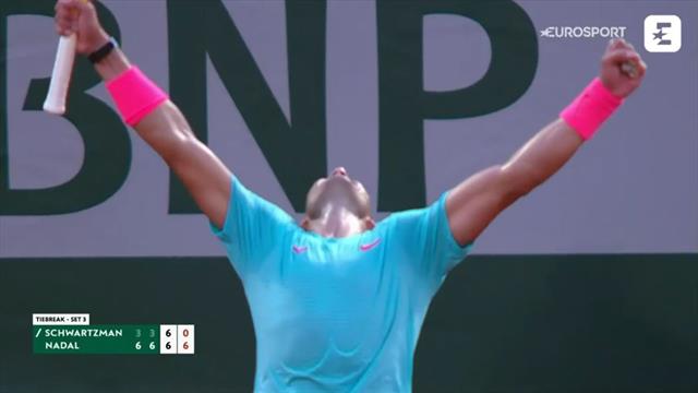 Highlights: Rafael Nadal spiller sig i sin 13. finale ved Roland-Garros Highlights: Rafael Nadal spiller sig i sin 13. finale ved Roland-Garros