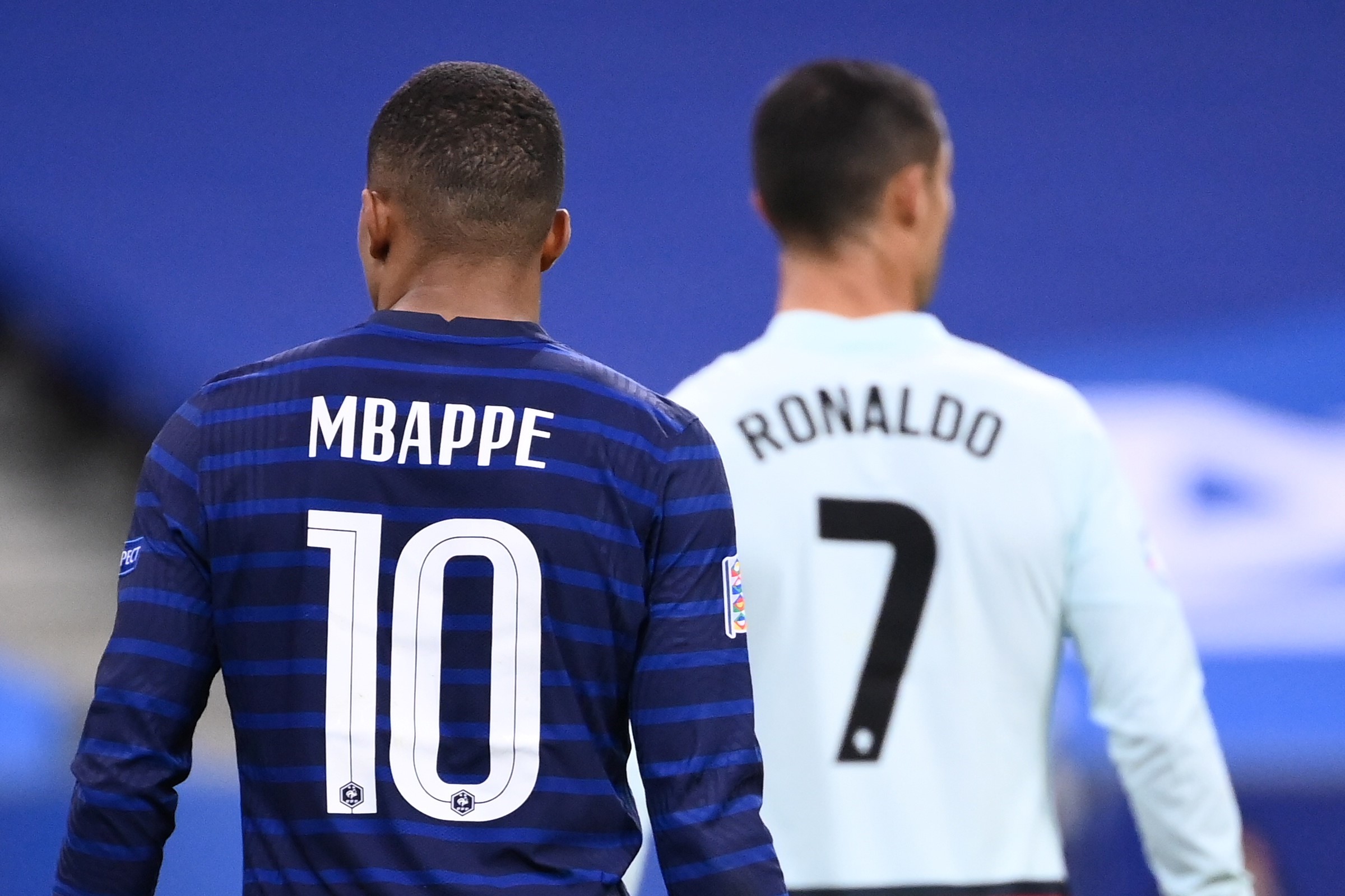 Kylian Mbappé et Cristiano Ronaldo