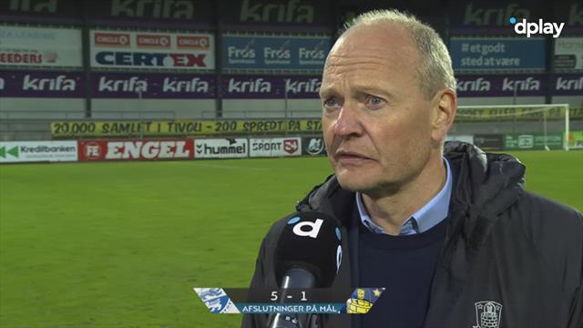 Niels Frederiksen efter første nederlag: På mange punkter var præstationen rigtig fin Niels Frederiksen efter første nederlag: På mange punkter var præstationen rigtig fin