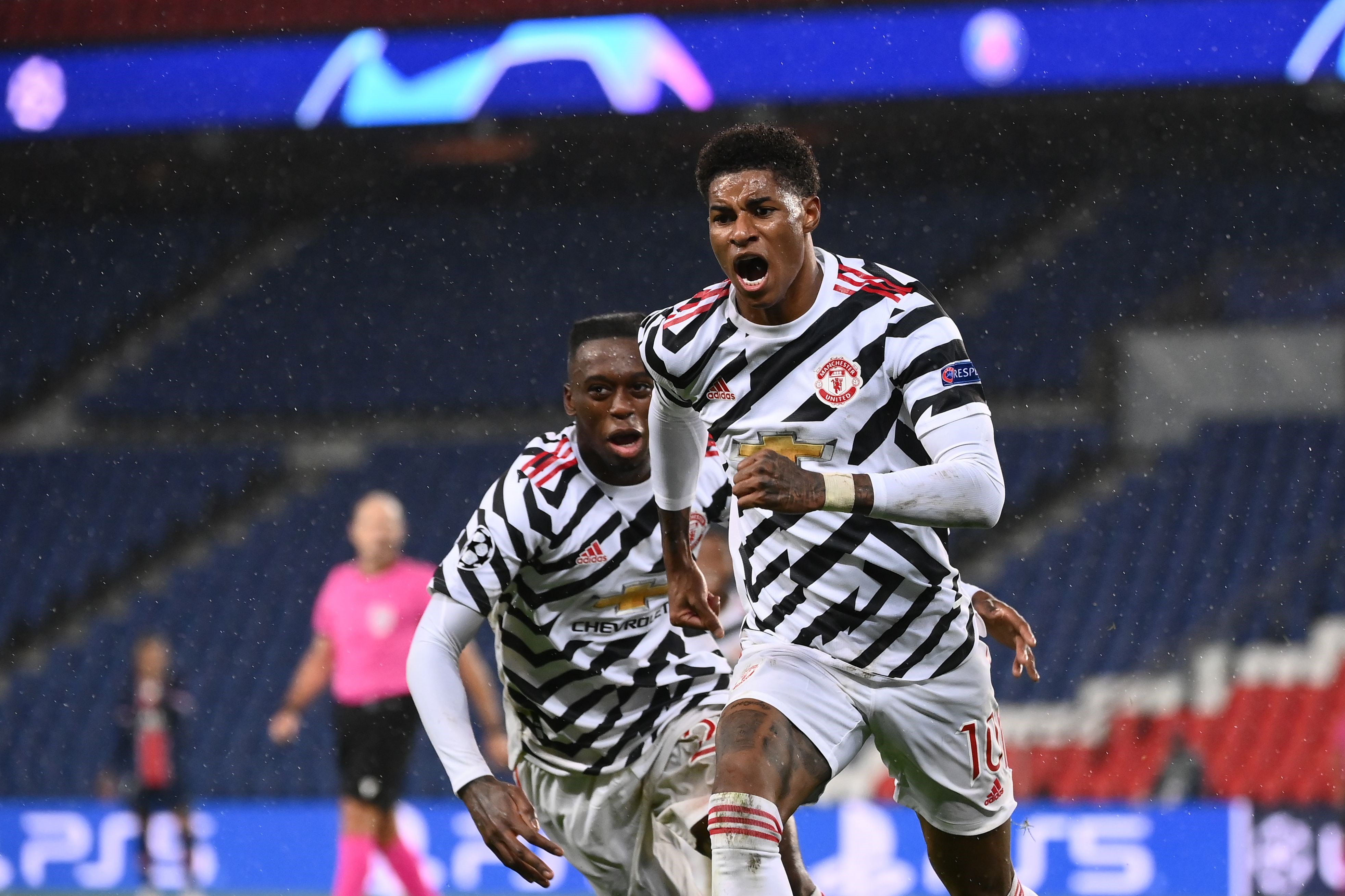 Marcus Rashford a donné la victoire à Manchester United face au PSG