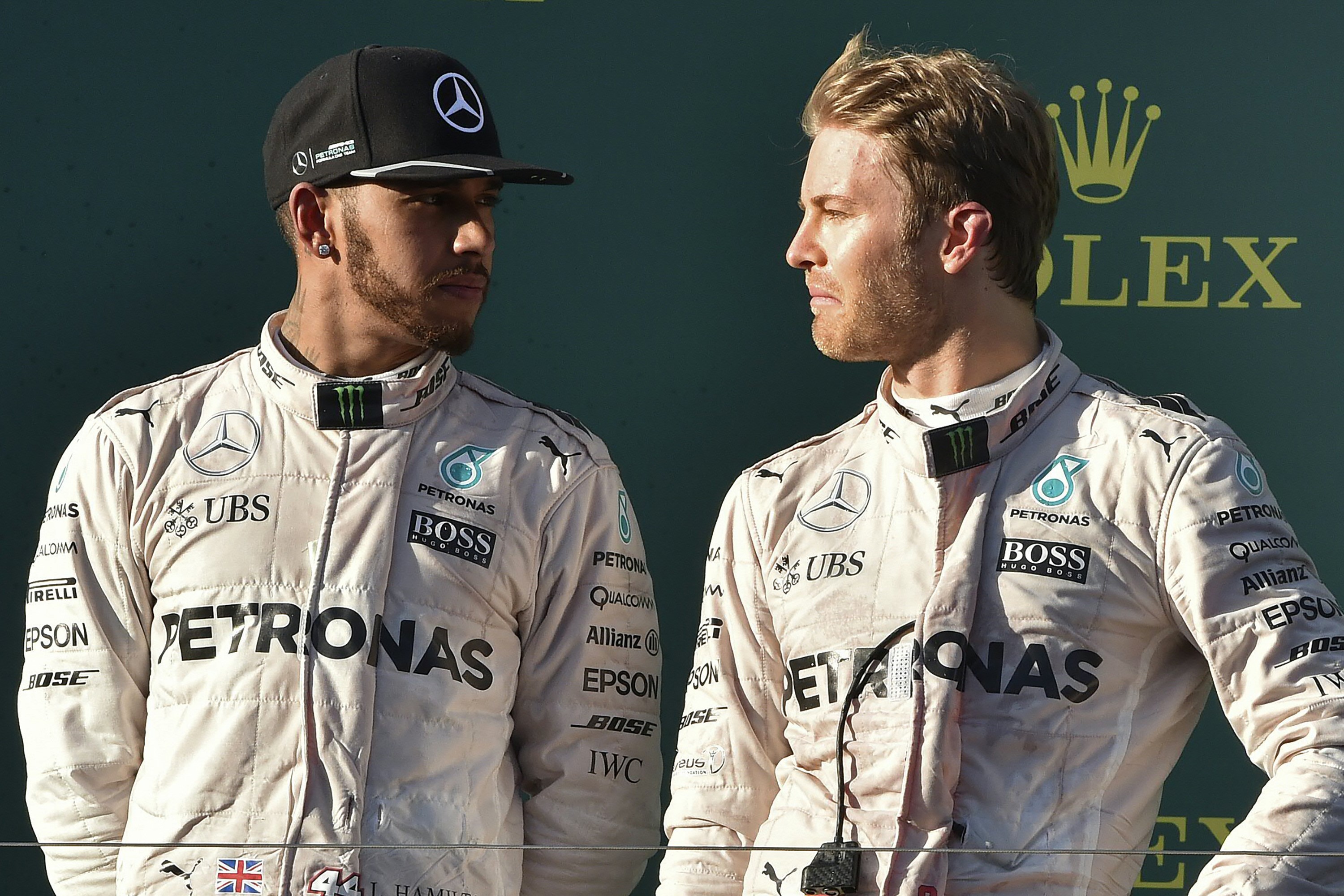 Lewis Hamilton ve Nico Rosberg 