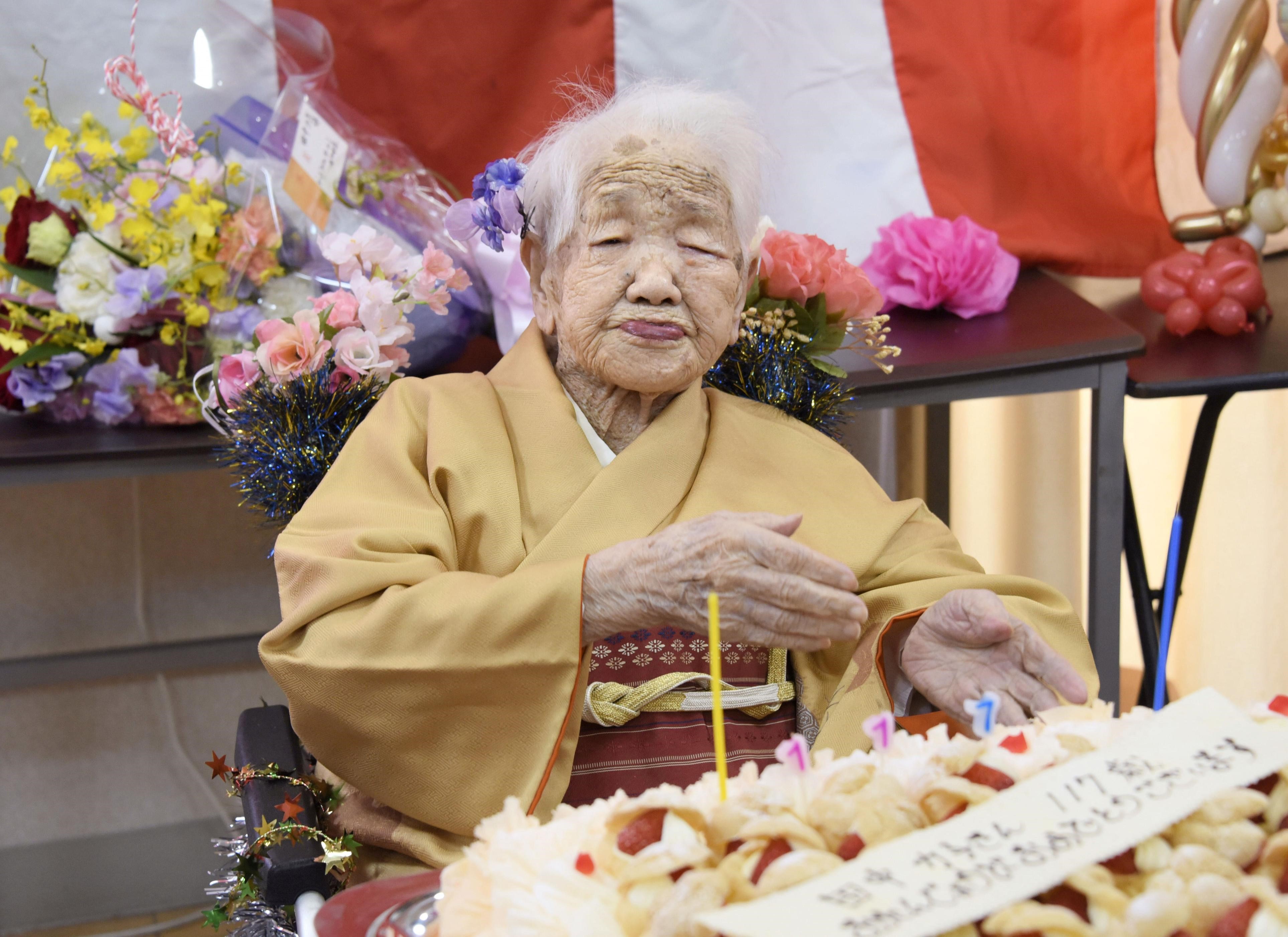 Kane Tanaka è la persona più anziana attualmente vivente sul pianeta Terra