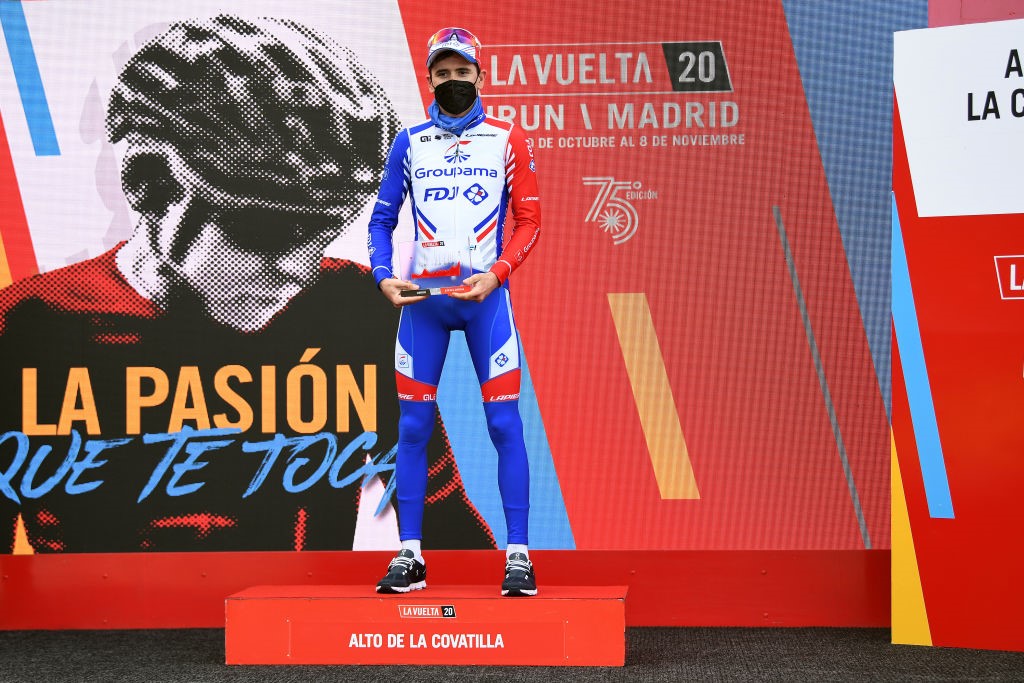 David Gaudu (Groupama-FDJ) vainqueur de l'étape 17 du Tour d'Espagne 2020