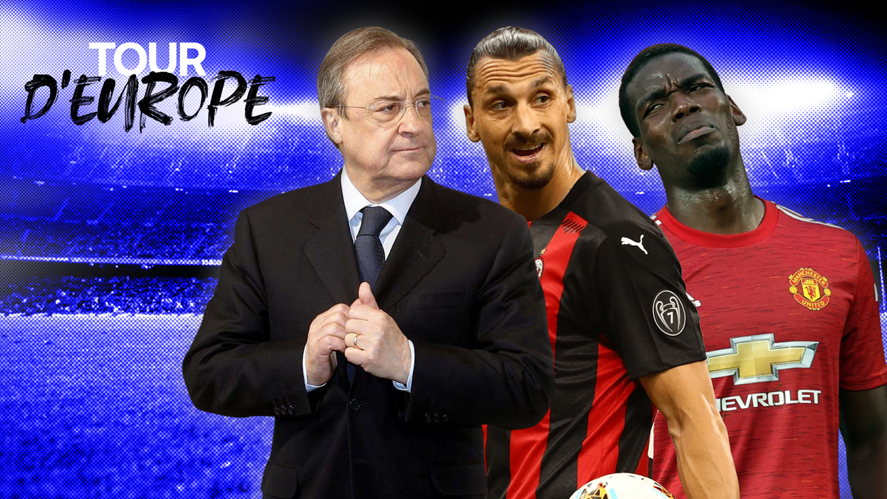 Tour d'Europe - Florentino Pérez, Zlatan Ibrahimovic et Paul Pogba sont à l'honneur dans ce nouveau numéro