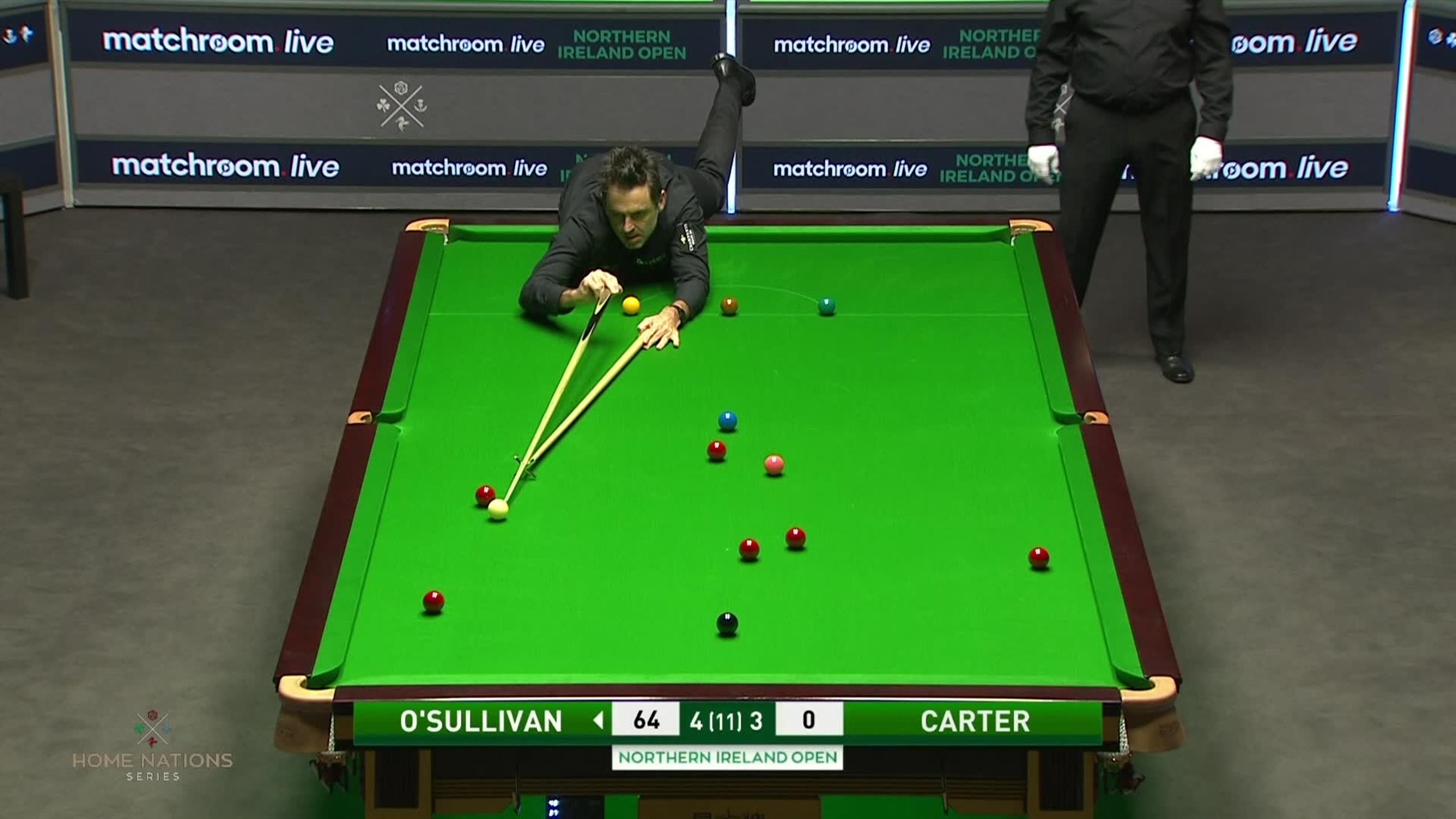 Northern Ireland Open snooker 2020 Ronnie O'Sullivan races to century
