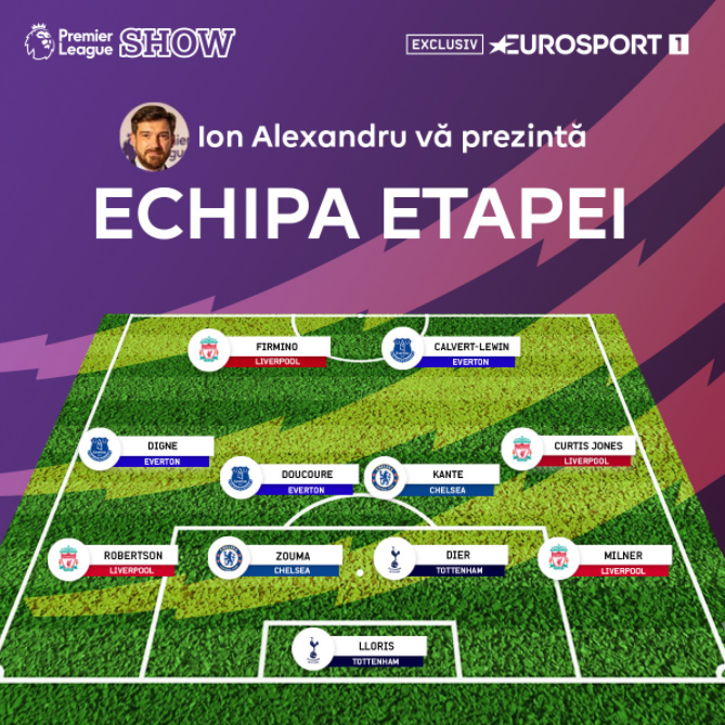 Echipa etapei 9, Premier League