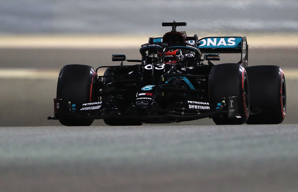 George Russell (Mercedes) au Grand Prix de Sakhir 2020