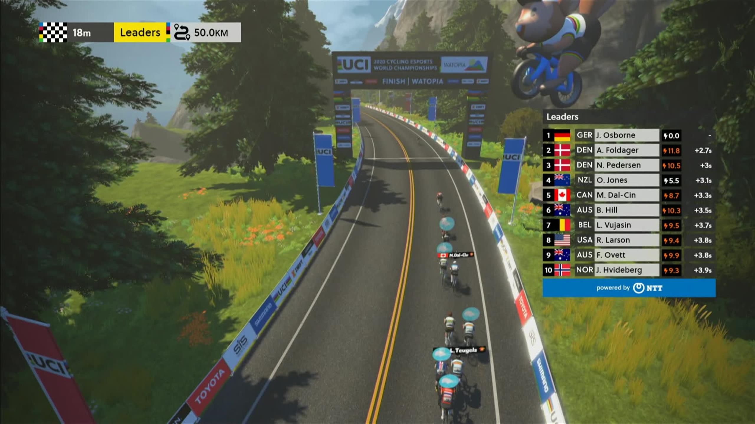 WMTitel im eCycling für deutschen Ruderer Jason Osborne auf Zwift