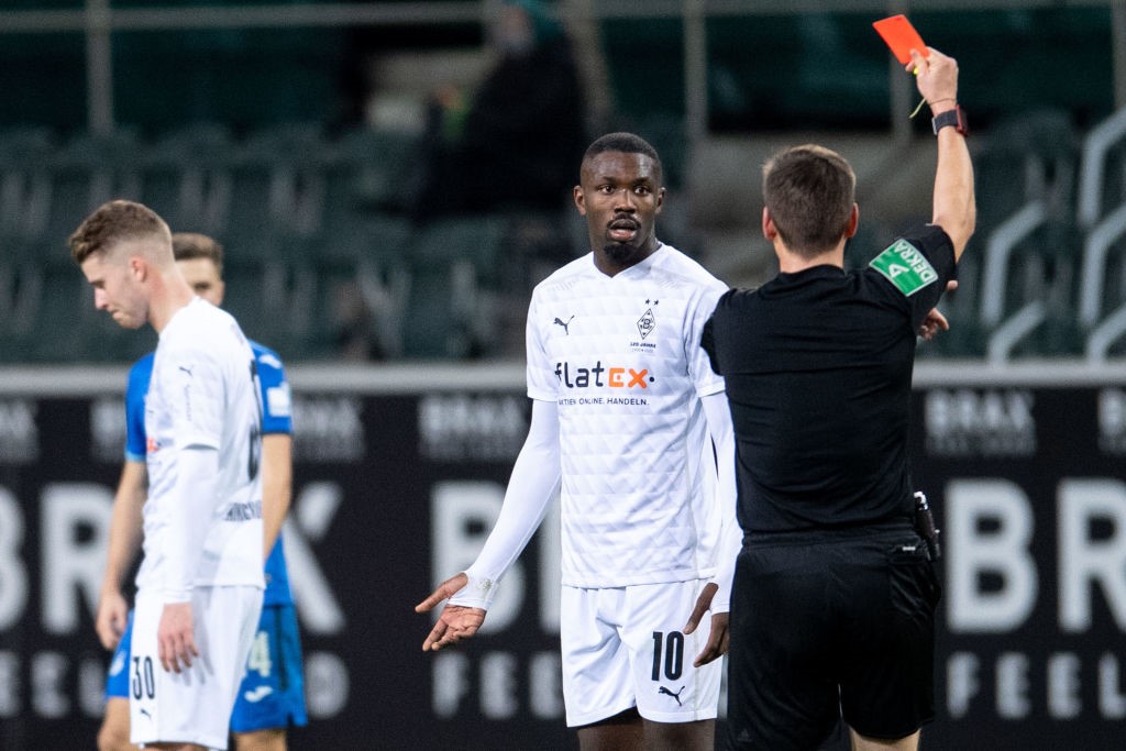 Marcus Thuram - Schalke 04-Borussia Mönchengladbach - Bundesliga 2020/2021 - Getty Images