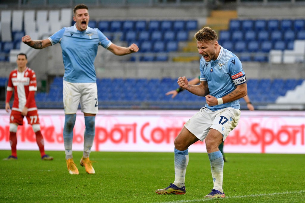 Immobile - Lazio-Fiorentina - Serie A 2020/2021 - Getty Images