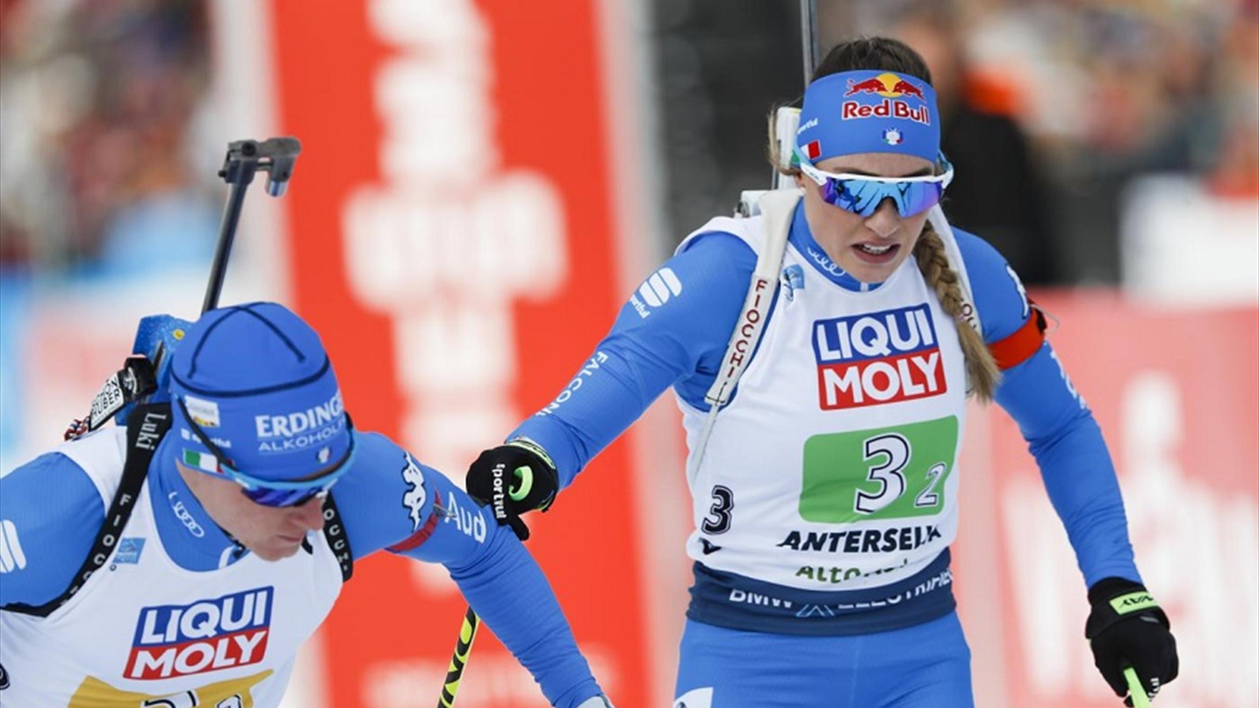 Biathlon, Coppa del Mondo Oberhof Italia settima nella single mixed