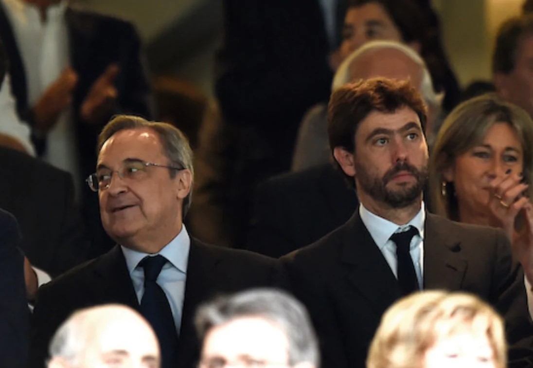 Florentino Perez & Andrea Agnelli