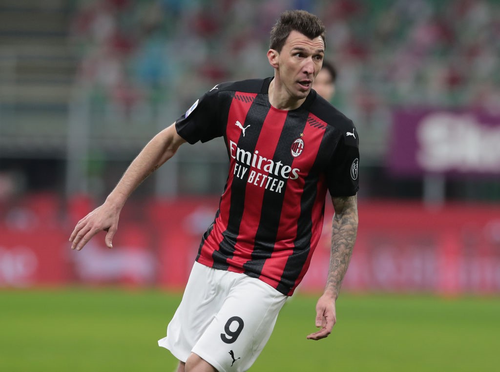 Mandzukic - Milan-Atalanta - Serie A 2020/2021 - Getty Images