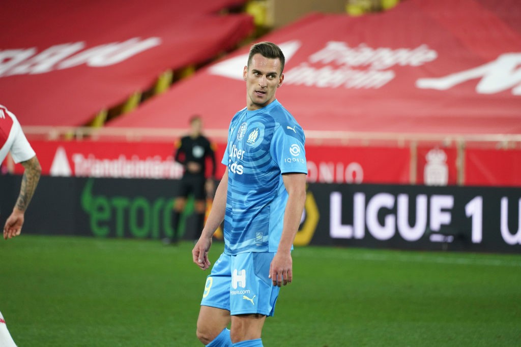 Monaco-Olympique Marsiglia, Ligue 1 2020-2021: Arkadiusz Milik (Marsiglia) (Getty Images)