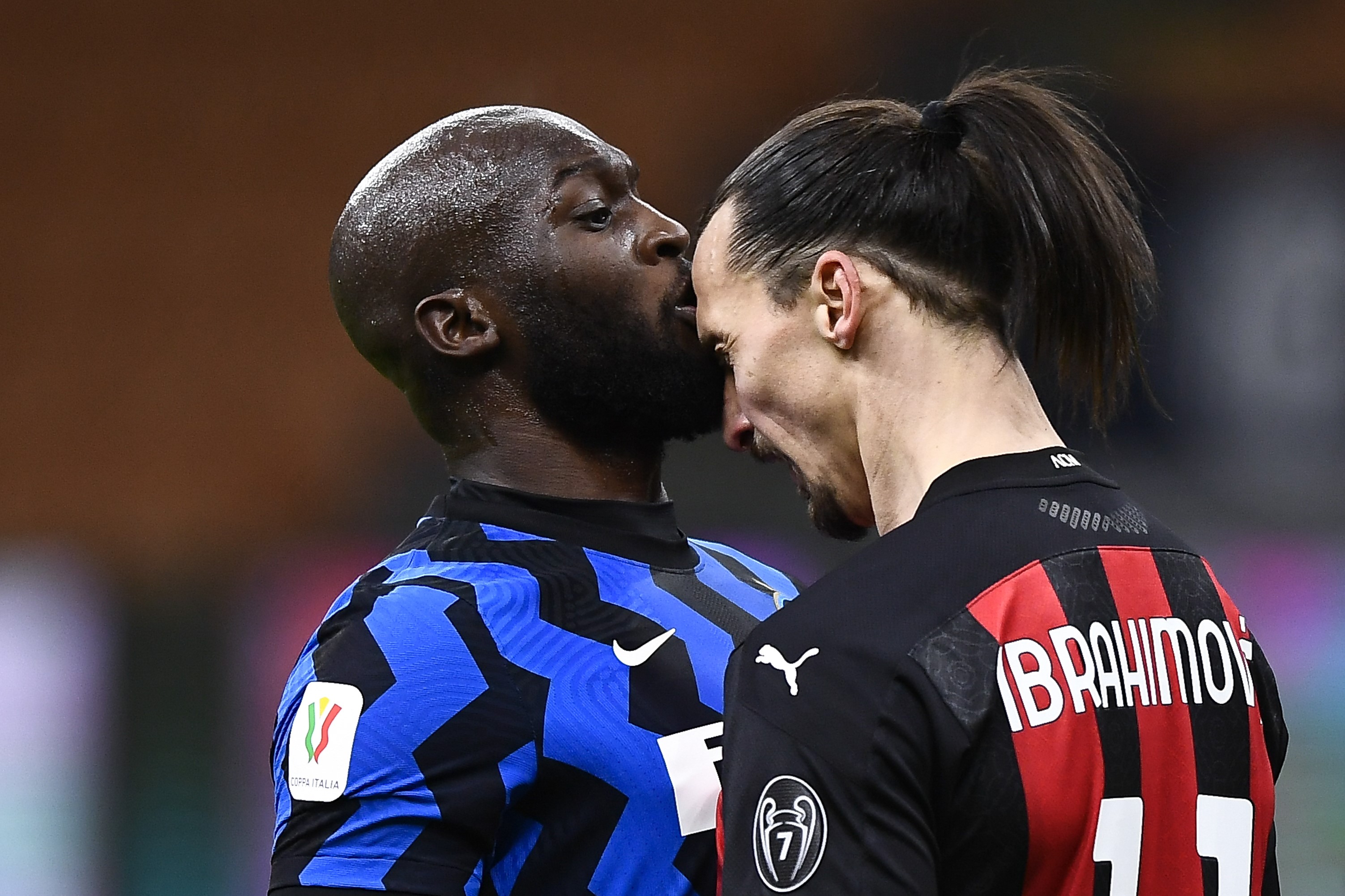 Romelu Lukaku et Zlatan Ibrahimovic