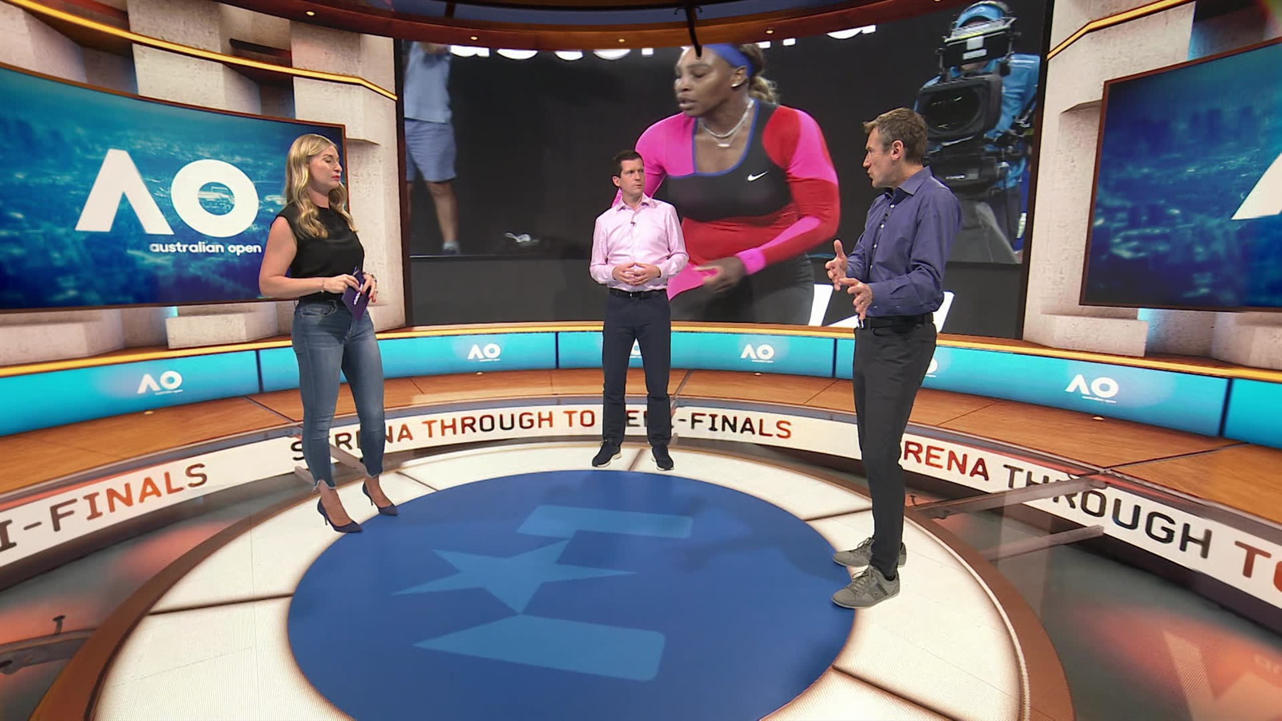 Australian Open 'The best I've seen Serena look' Mats Wilander and