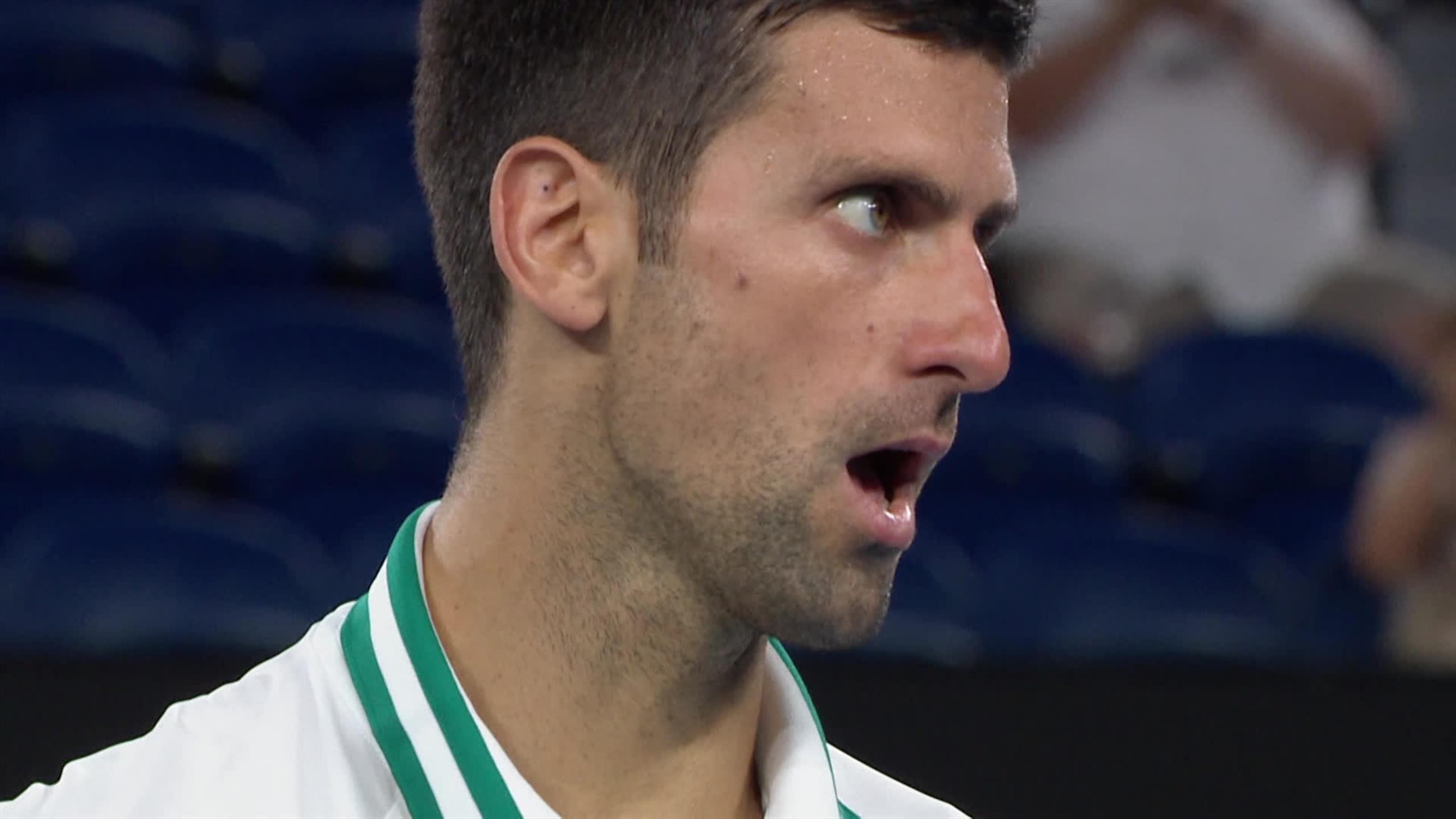 Australian Open 2021 - 'What a point!' - Aslan Karatsev edges out Novak