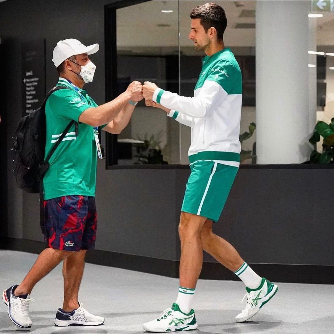 Ulises Badio, fizioterapeutul din echipa lui Novak Djokovic