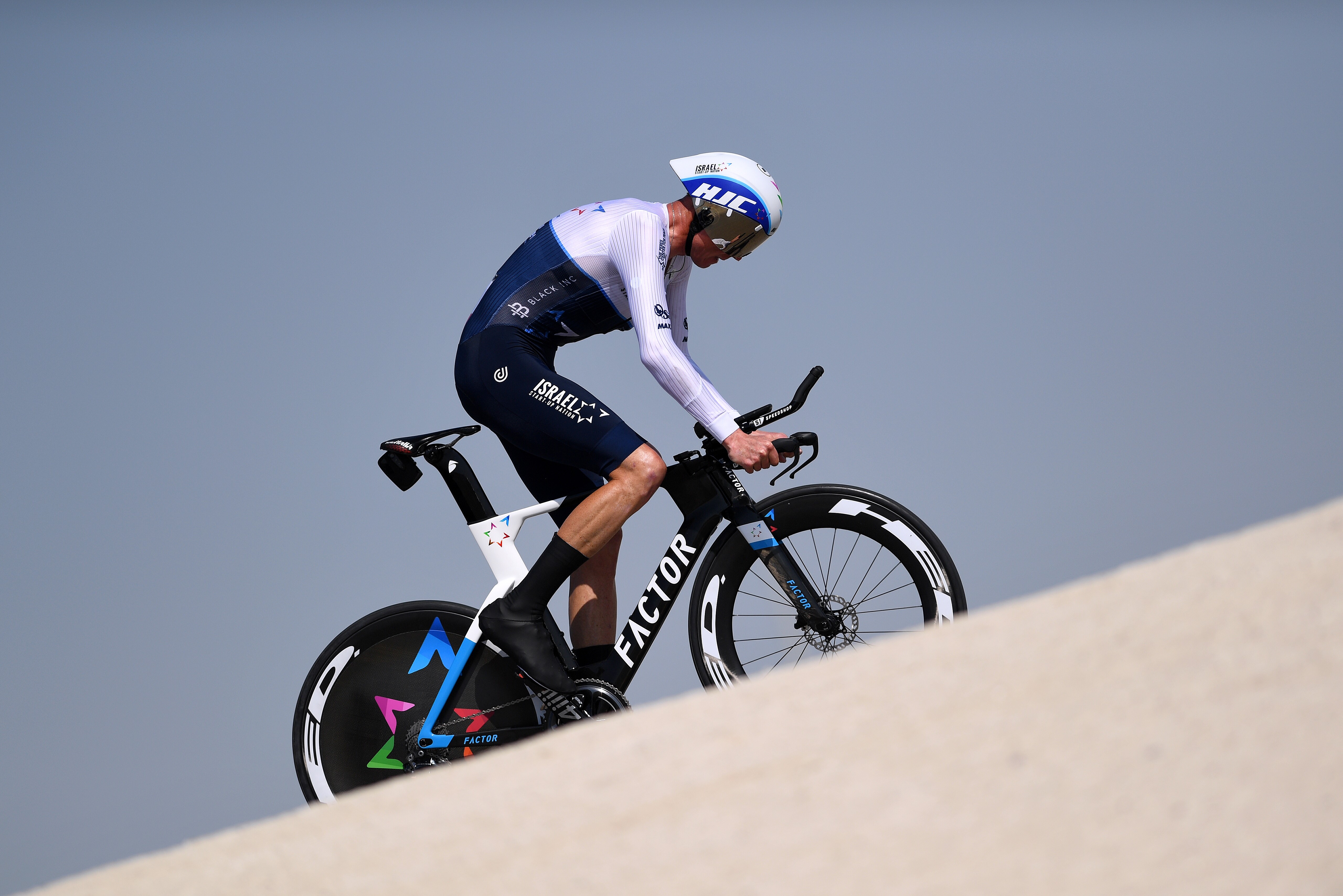 Chris Froome lors du UAE Tour 2021