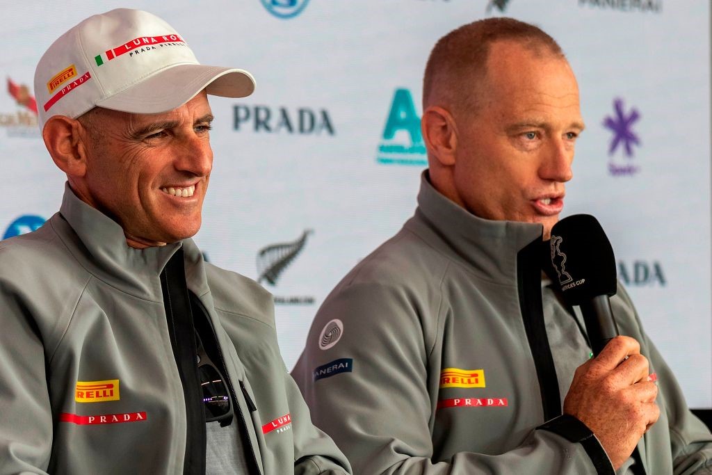 Da sinistra a destra: Checco Bruni e Jimmy Spithill