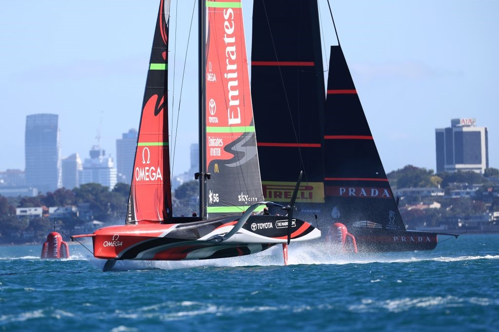 New Zealand vs Luna Rossa