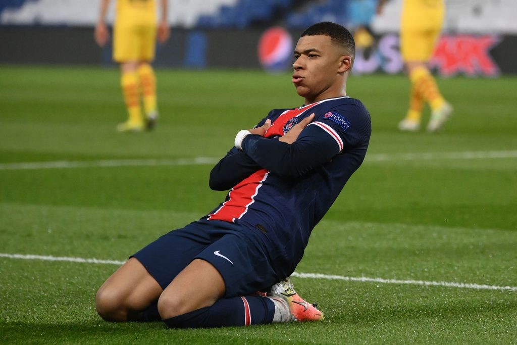 Kylian Mbappé - PSG-Barcellona Champions League 2020-21