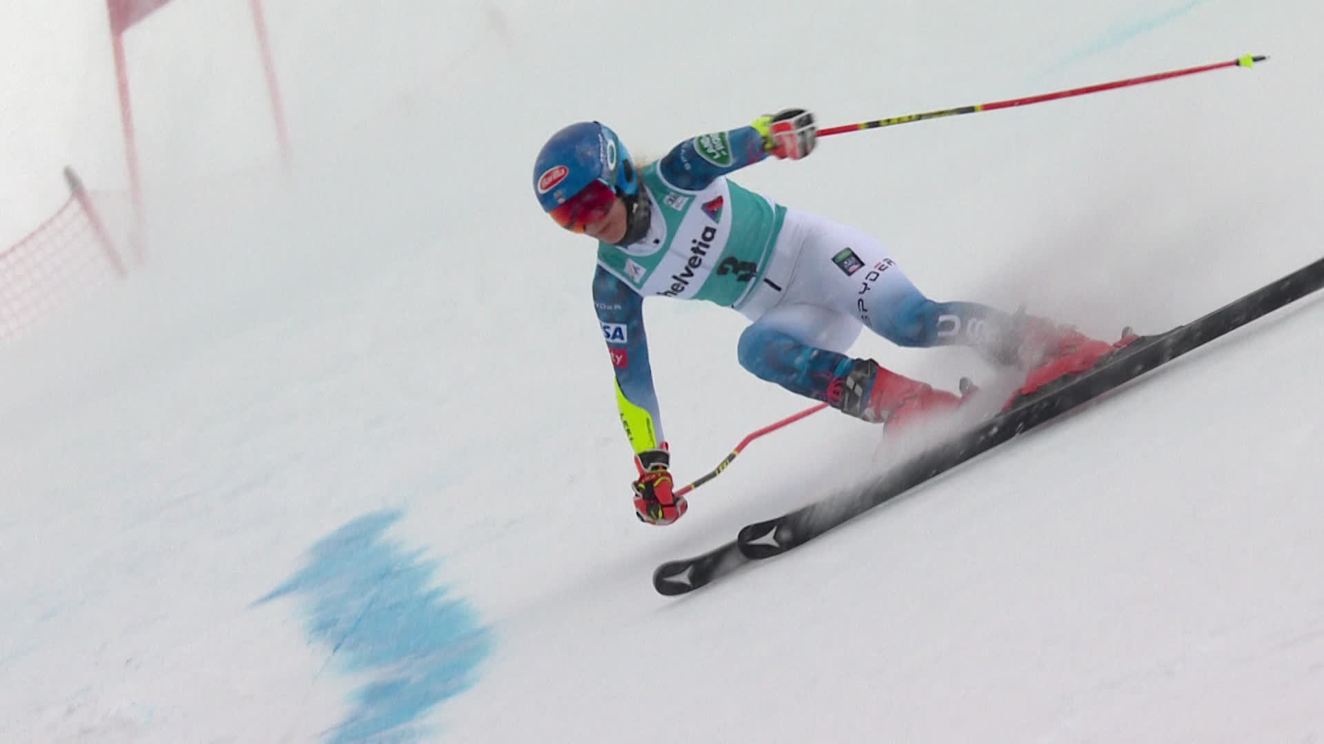 Alpine Skiing : Women's Giant slalom - Shiffrin 2rd run