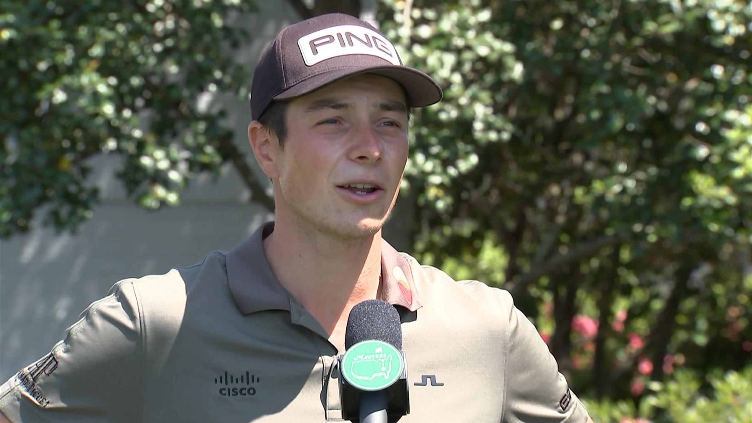 Hovland før Masters Vet jeg kan være med helt der oppe Golf video