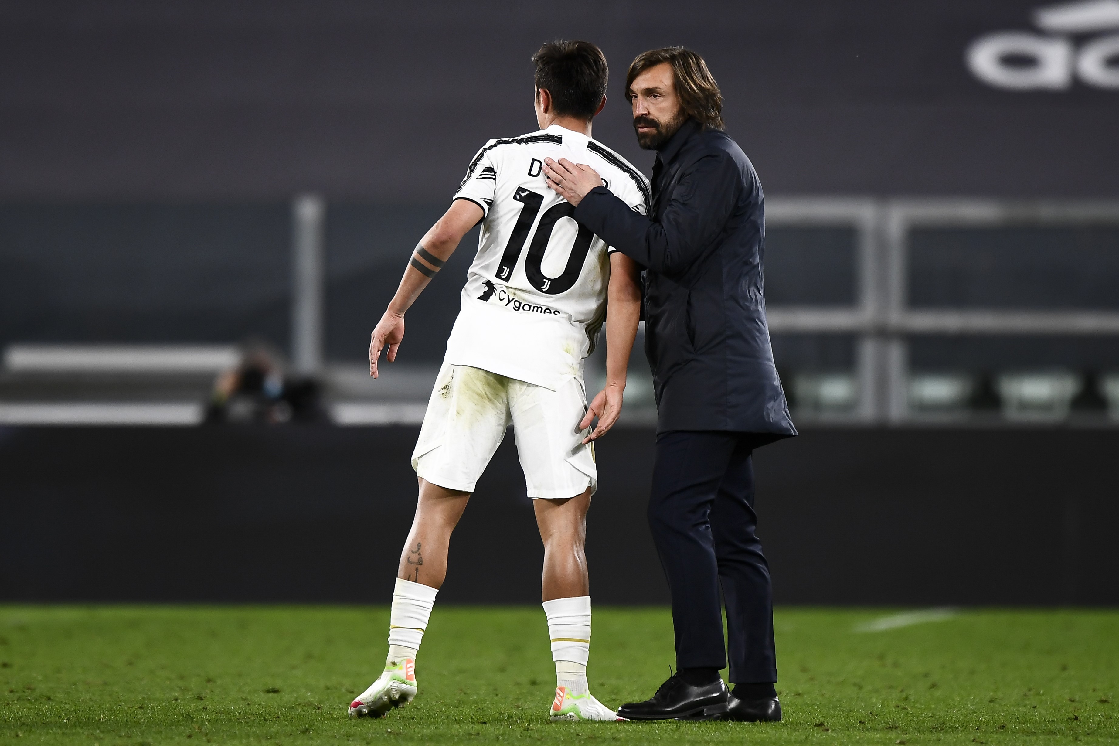 Paulo Dybala e Andrea Pirlo