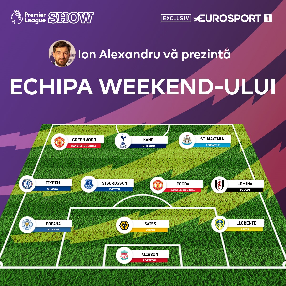 Echipa weekend-ului