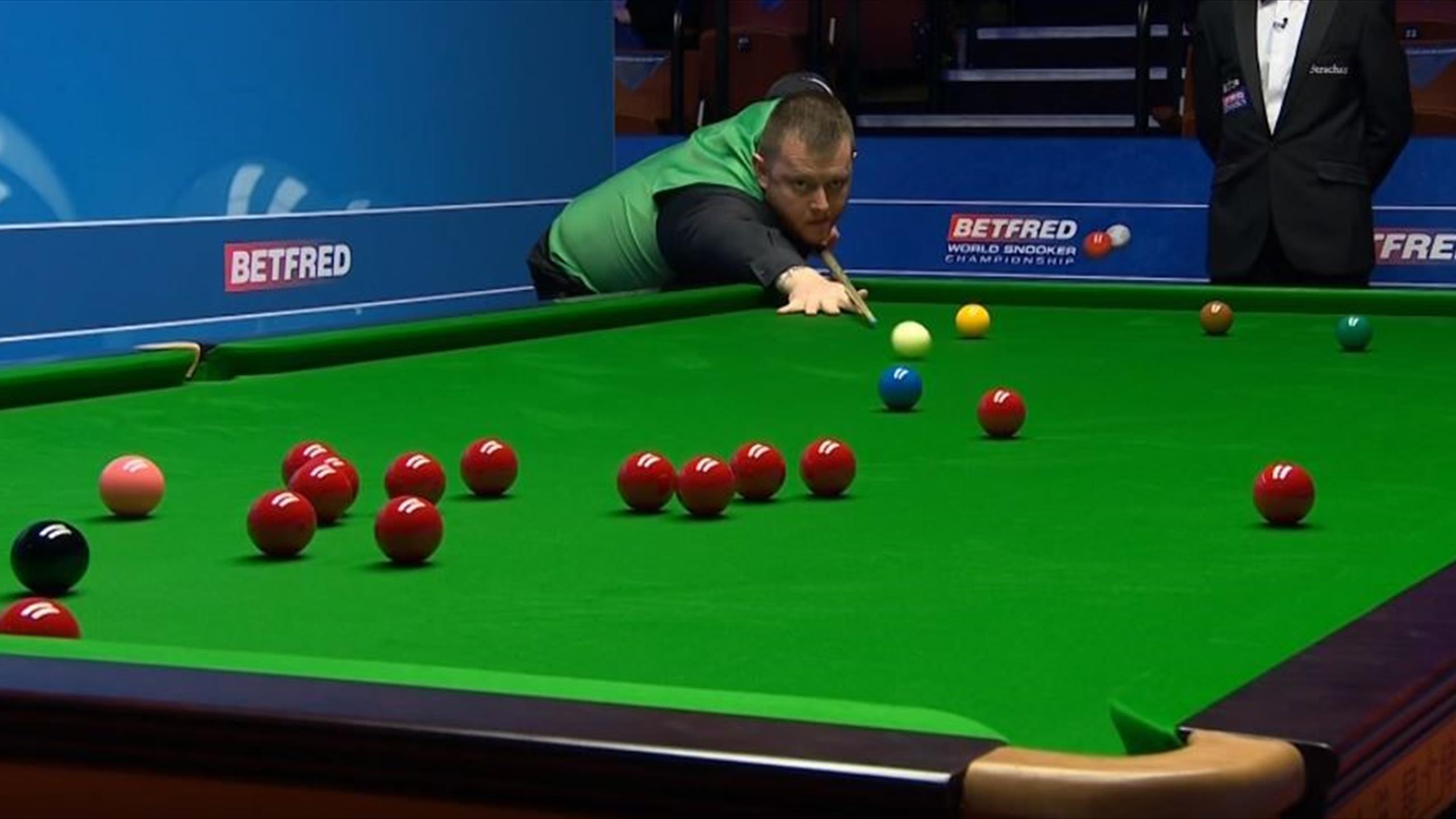 SnookerWM 2021 Allen locht im Crucible geniale Rote über den ganzen