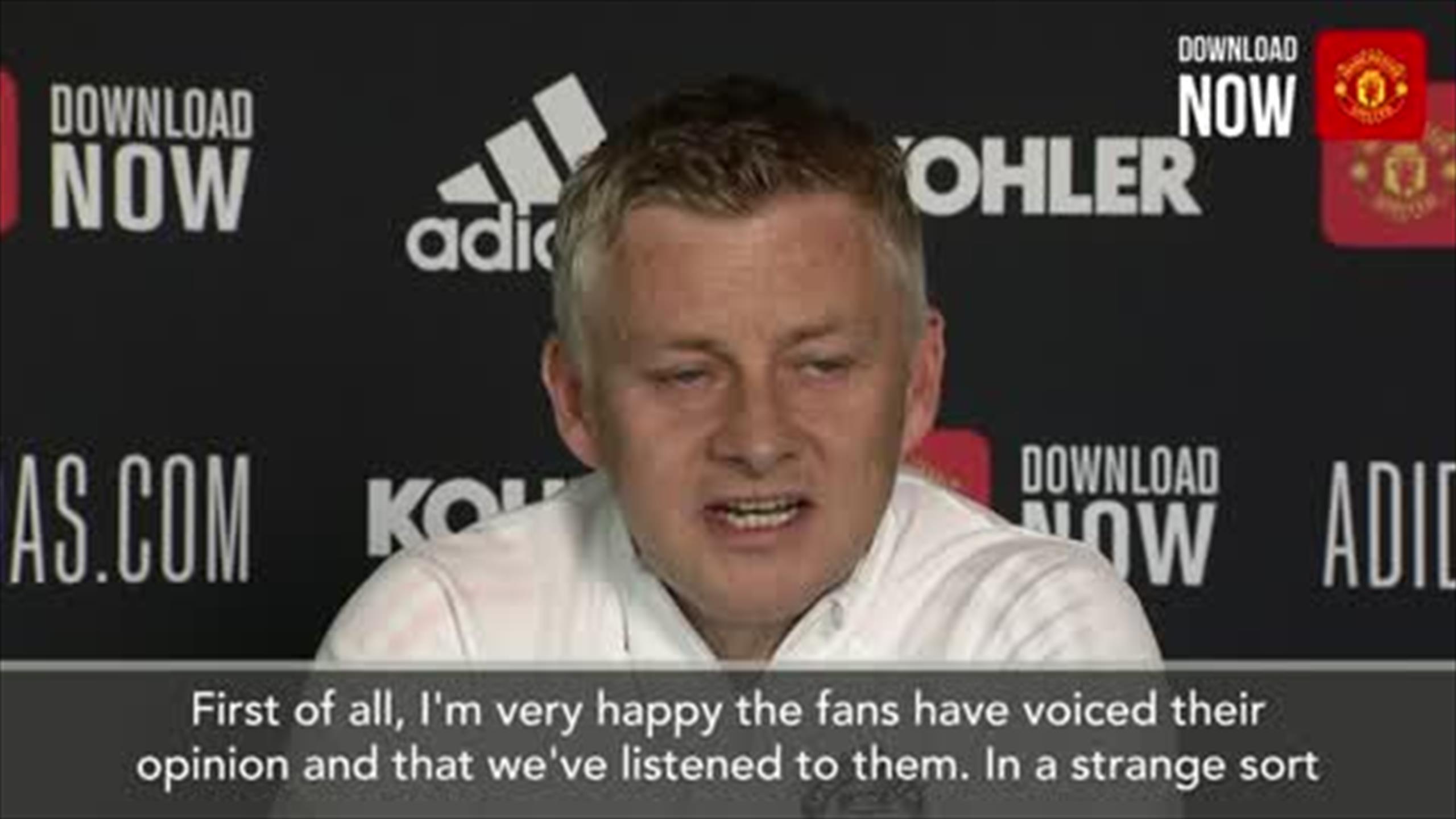 'I never liked SL concept' - Ole Gunnar Solskjaer supports fans European Super League protest