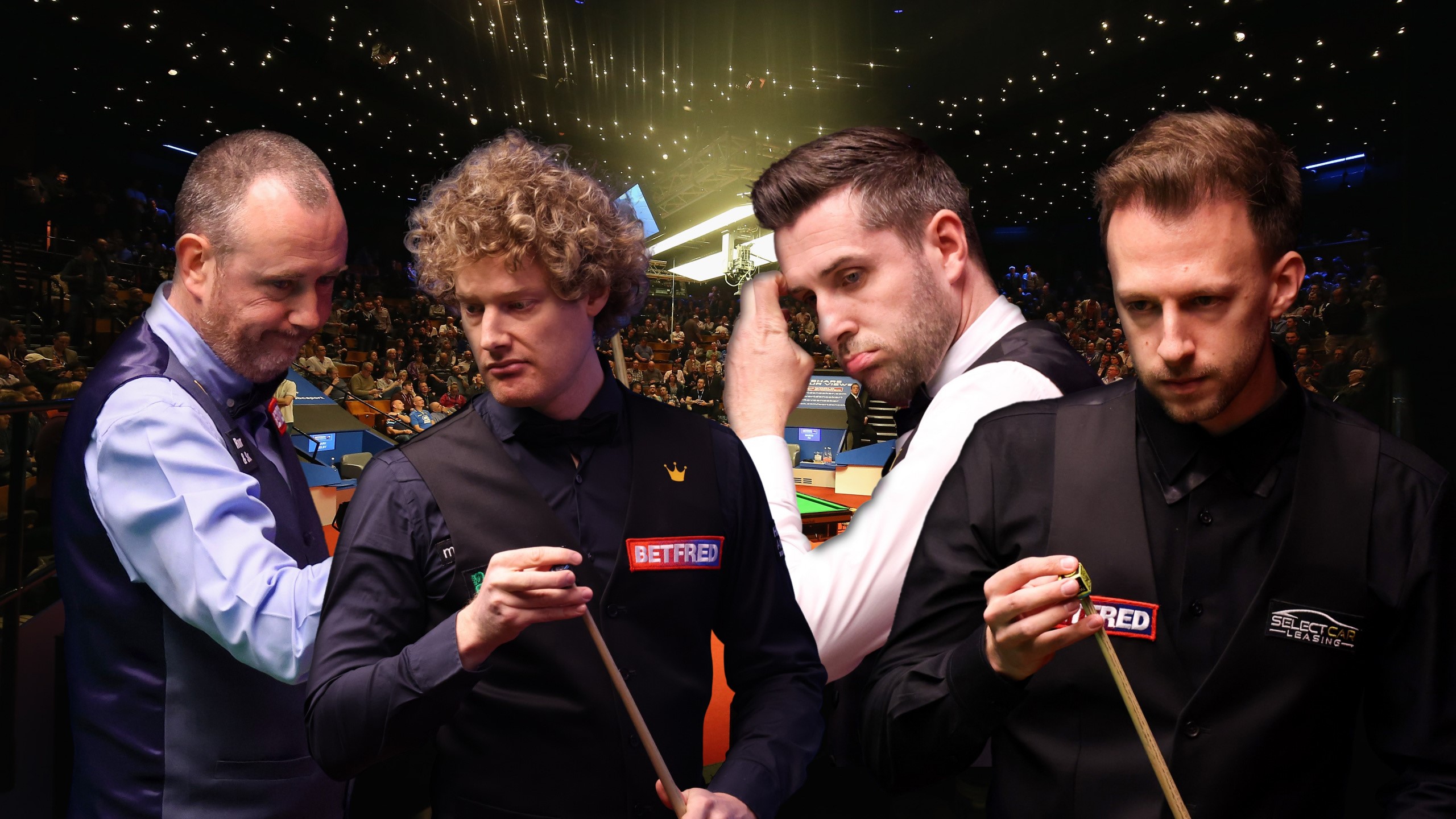 Mark Williams, Neil Robertson, Mark Selby Judd Trump