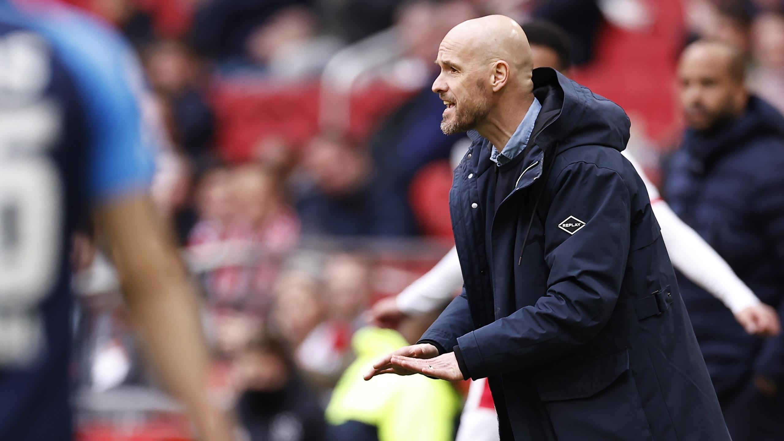 Manchester United see Ajax coach Erik ten Hag as club's next permanent  manager - Paper Round - Eurosport