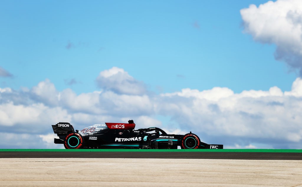 Lewis Hamilton (Mercedes) au Grand Prix du Portugal 2021