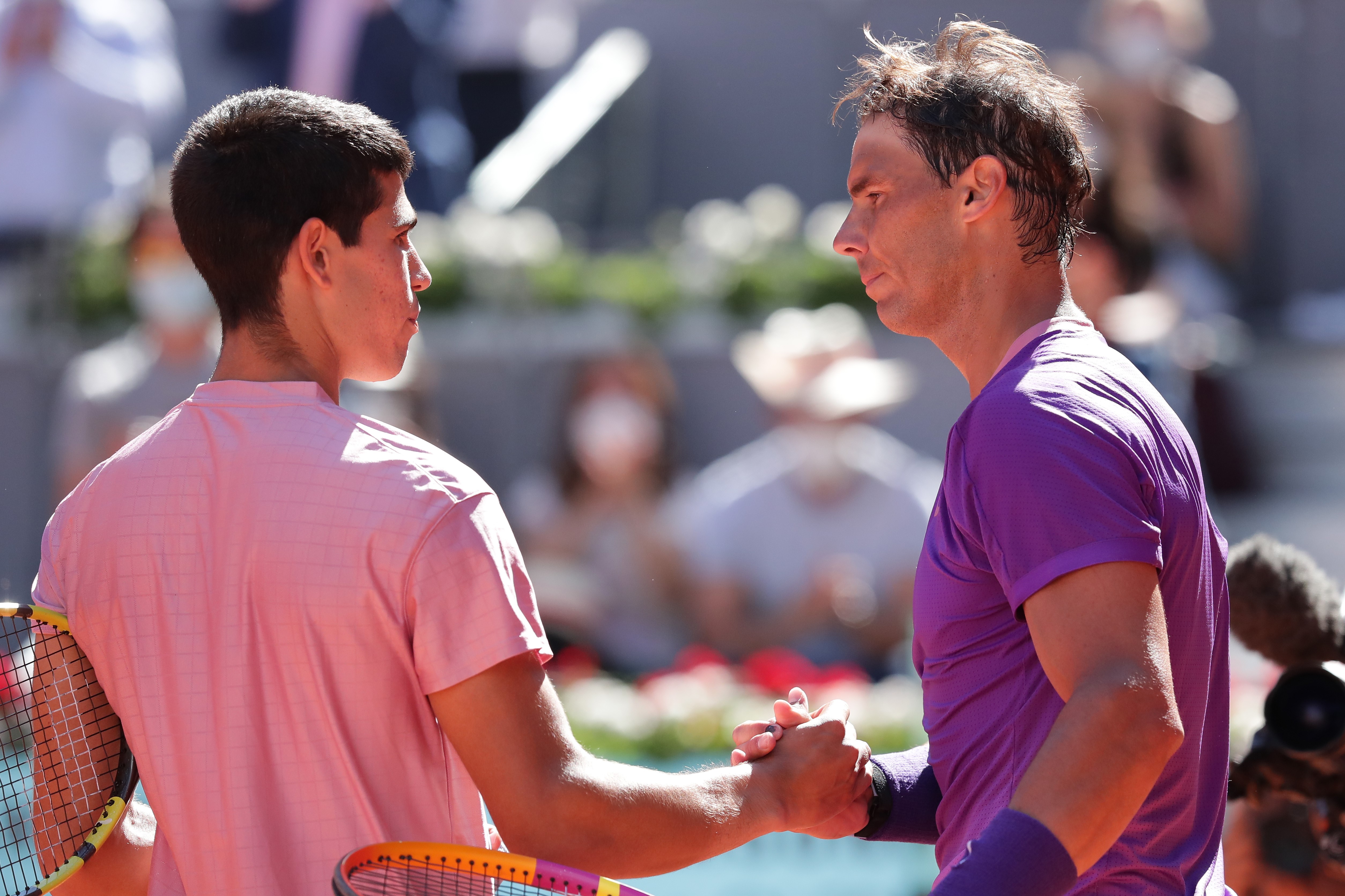 Carlos Alcaraz & Rafael Nadal