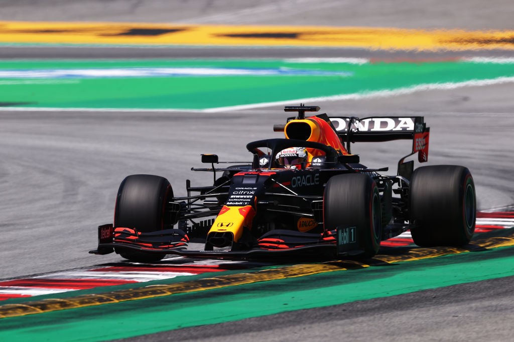 Max Verstappen (Red Bull) au Grand Prix d'Espagne 2021