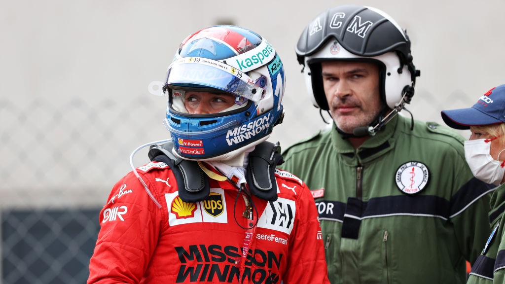 Charles Leclerc (Ferrari) au Grand Prix de Monaco 2021