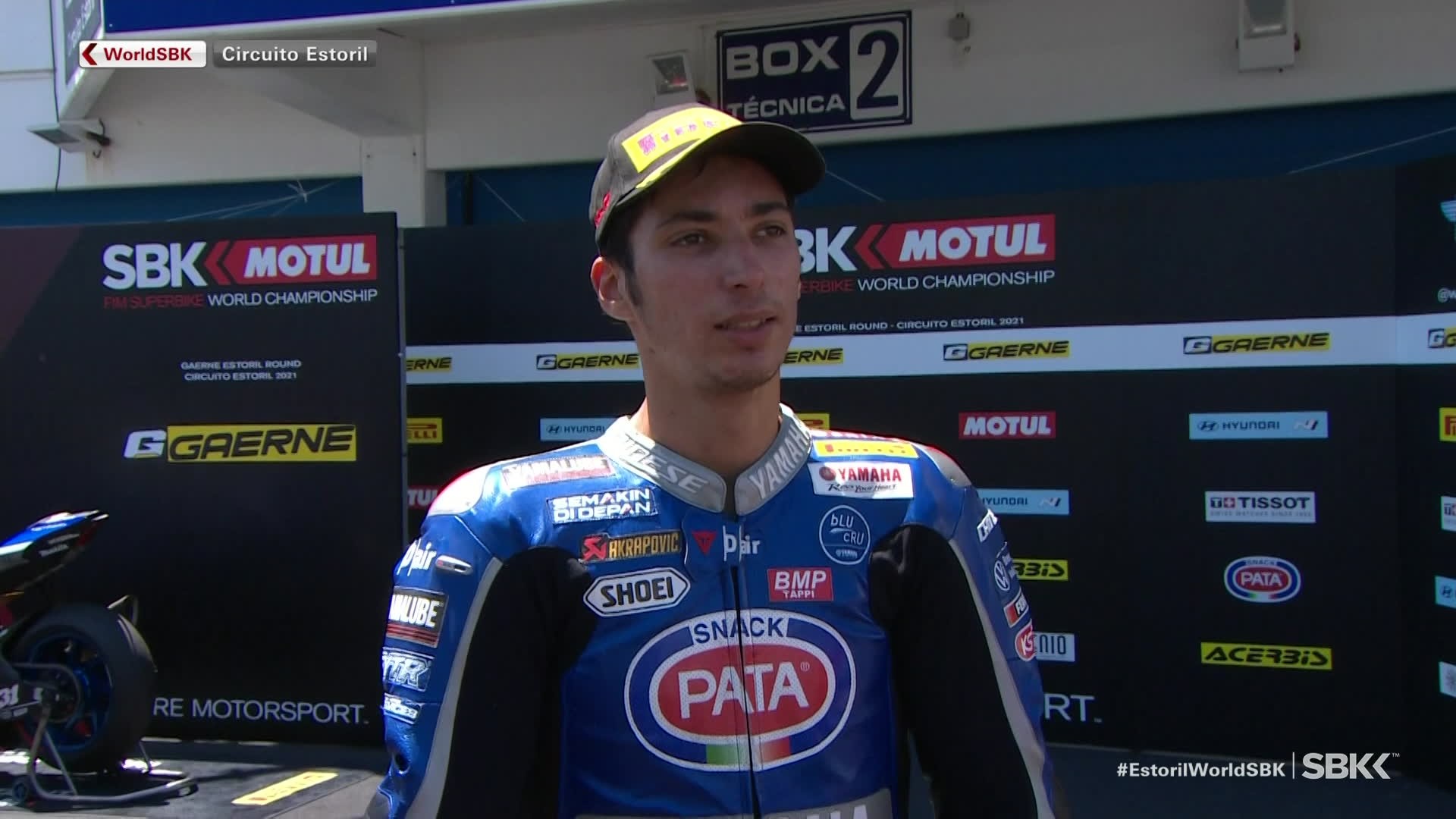 Superbike Estoril race 1 - Interview  Toprak Razgatlioglu