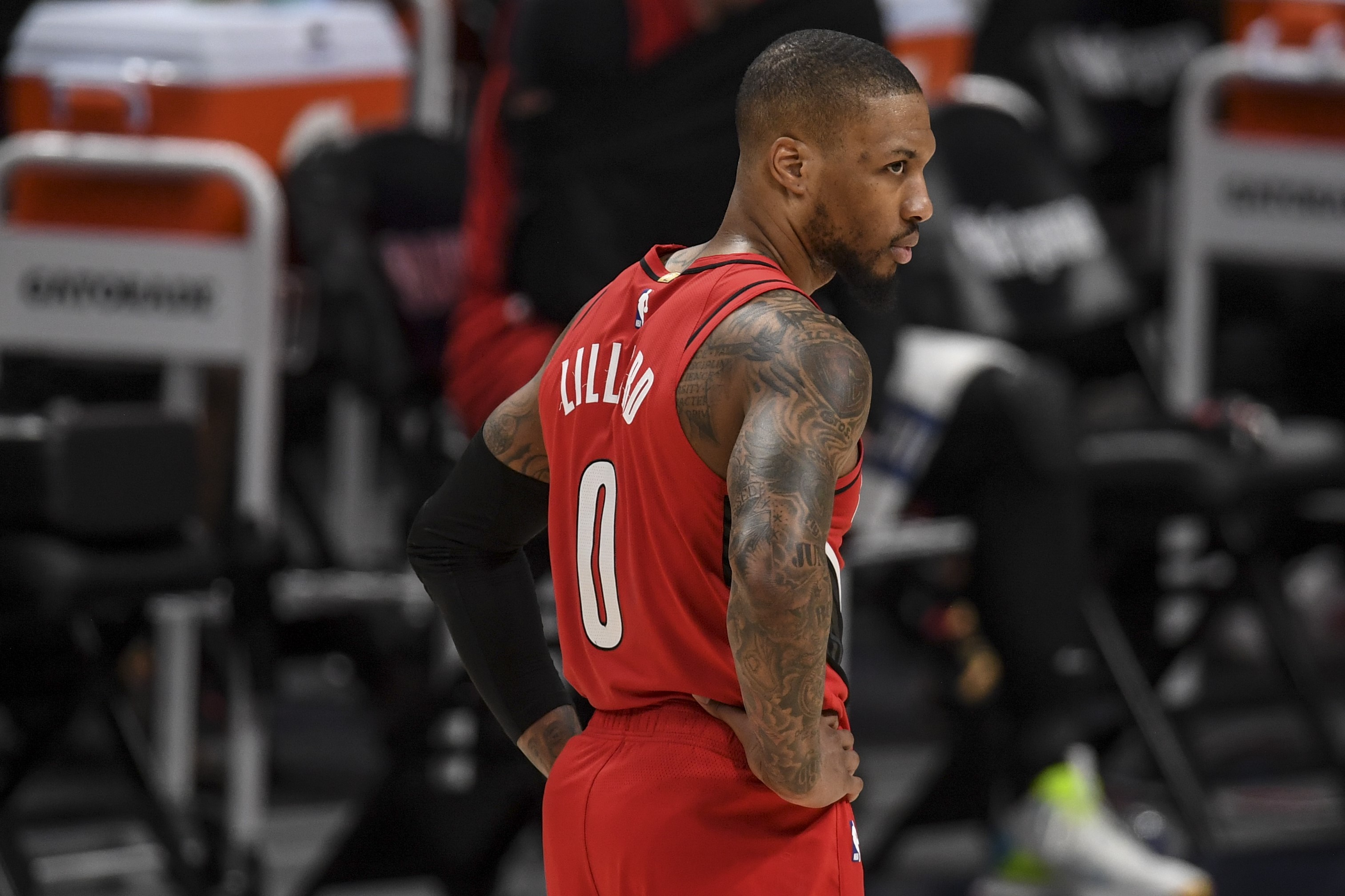 Damian Lillard avec Portland, 2021