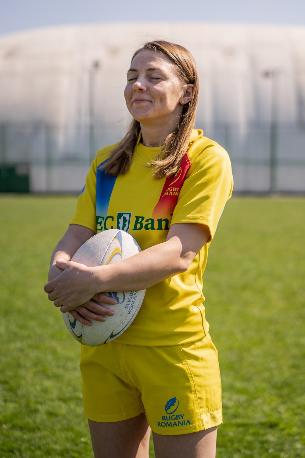 Emilia Vizitiu este căpitanul naționalei de rugby în 7 a României