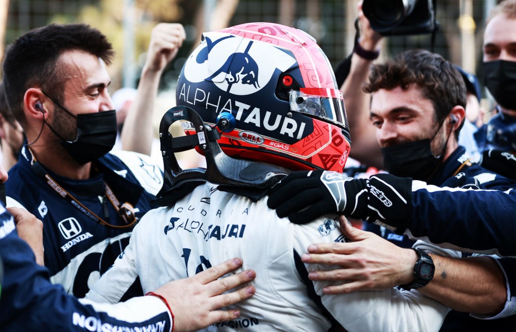 Pierre Gasly (AlphaTauri) au Grand Prix d'Azerbaïdjan 2021