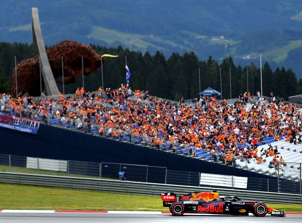 Max Verstappen (Red Bull) au Grand Prix d'Autriche 2021