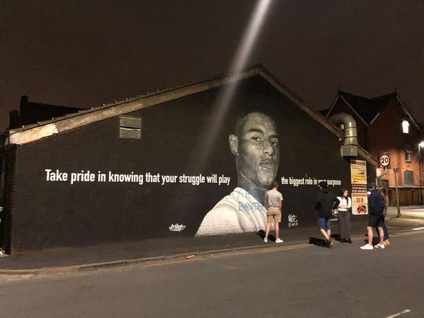 Marcus Rashford mural