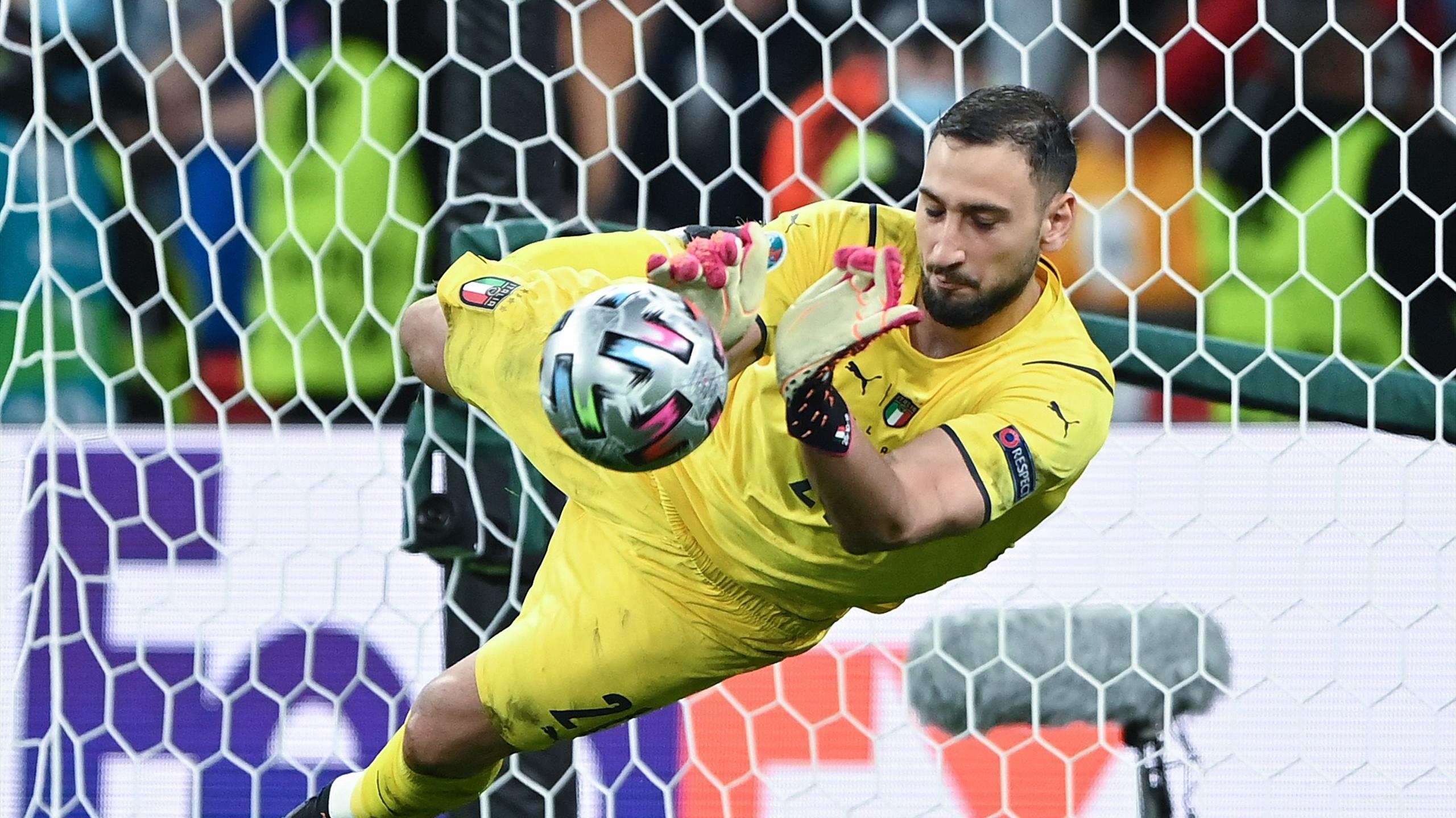 Gianluigi Donnarumma's Italy win against England