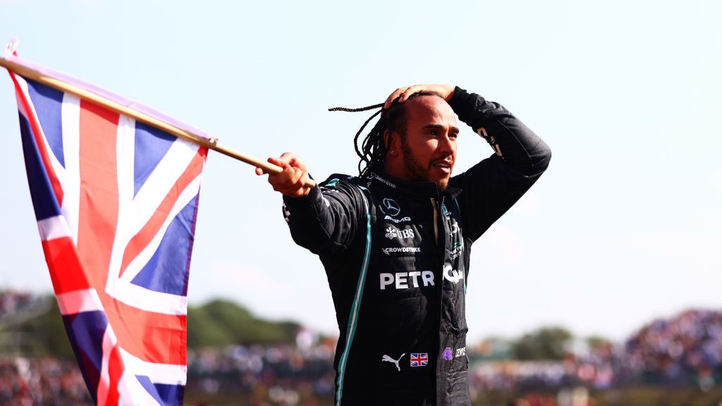 Lewis Hamilton (Mercedes) au Grand Prix de Grande Bretagne 2021